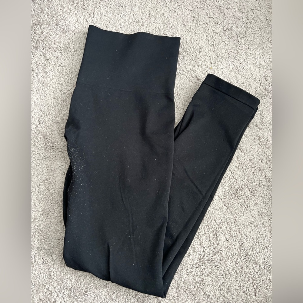 Soma Intimates High-Waisted Black Slimming Leggings - XL